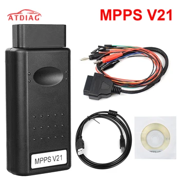

MPPS V21 Auto ECU Chip Tuning Interface MPPS V16 For EDC15 EDC16 EDC17 MPPS 18 Multi-Language CAN Flasher Remap Cable