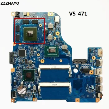 

ZZZNAYQ NBM1D11002 NB.M1D11.002 For Acer aspire V5-471 V5-571 Laptop Motherboard 48.4TU05.021 SR0CV with video card chip 100%
