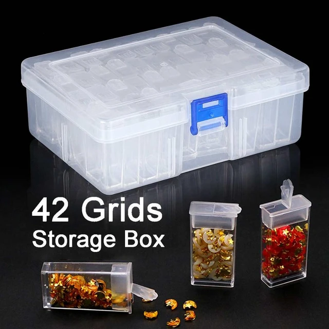 42 Grids Diamond Painting Tools Beads Container Rhinestone Storage Box  Diamond Painting Accessories Tools The Lowest Price Fp