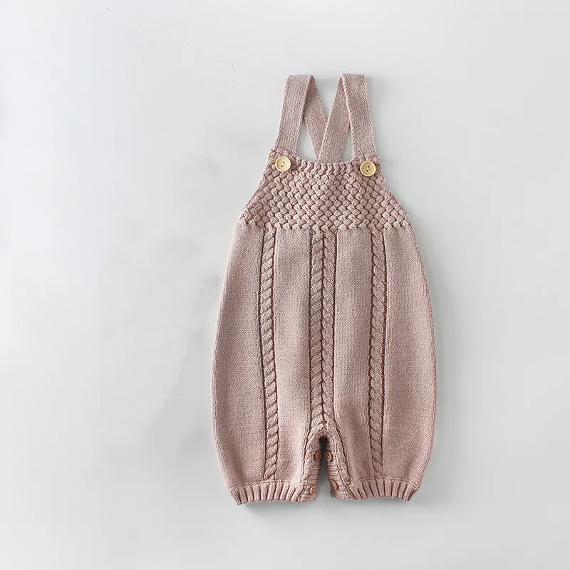 Bunvel 0-2year детский комбинезон, костюм, одежда для малышей, Детский костюм для новорожденных для мальчиков и девочек, Вязаный комбинезон в стиле пэчворк с геометрическим рисунком на каждый день одежда с узором