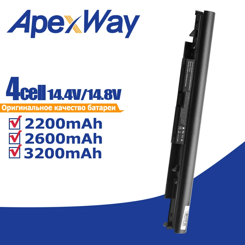 

Apexway JC03 JC04 HSTNN-DB8F HSTNN-IB7X ноутбук Батарея для струйного принтера HP 250 255 G6 для Pavilion 17z HSTNN-LB7V TPN-C130 919700-850