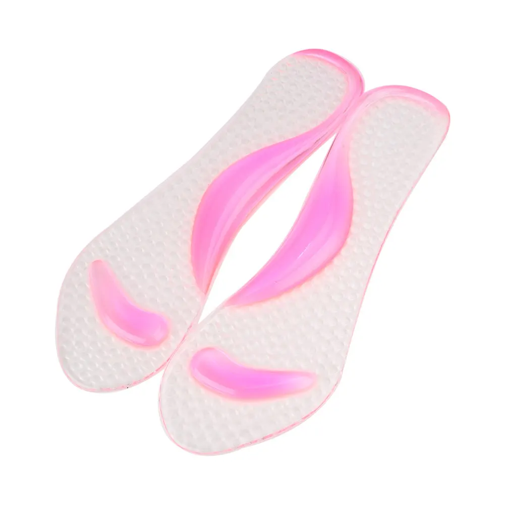 Soft Women Non-Slip High Heel Arch Cushion Support Silicone Pads Insole