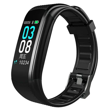

C3 Smart Band Blood Pressure Measurement Peeter Fitness Tracker Watch Smart Bracelet Women Men Waterproof for Android Ios(Bla