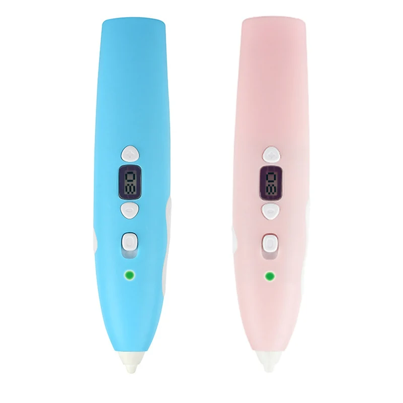 

DIY 3D Pen Low Temperature Wireless 3D Printing Pen with Led Display Rechargeable 3D Drawing Pen for Kids Educational Toys Gifts