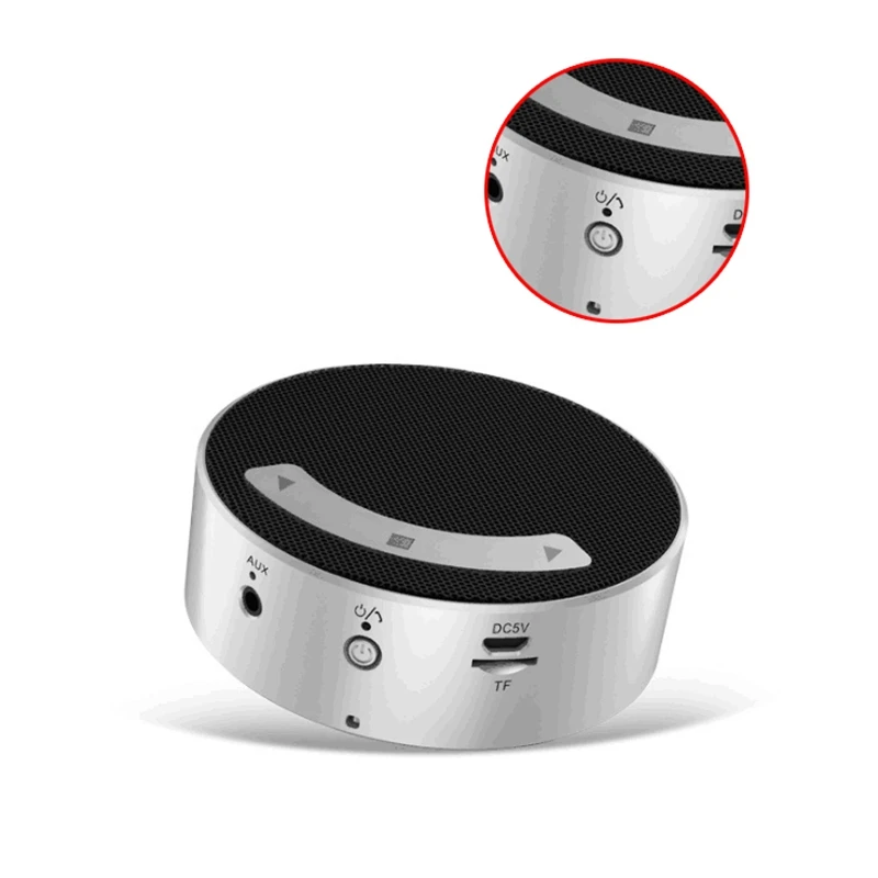Умный контакт стерео противоударный портативный мини USB Bluetooth динамик мини аудио карта контактный экран контакт портативный сабвуфер