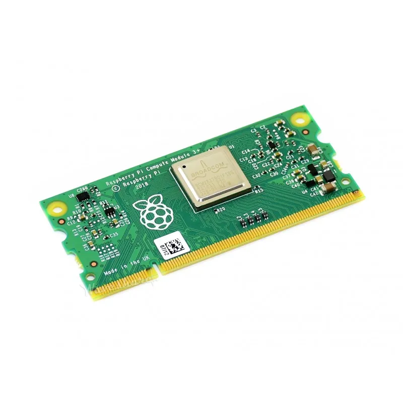 Компьютерный модуль 3 + с 8 ГБ/16 ГБ/32 ГБ eMMC Flash см3 Lite Broadcom BCM2837B0 Cortex A53 64 bit 1 2 ГГц для