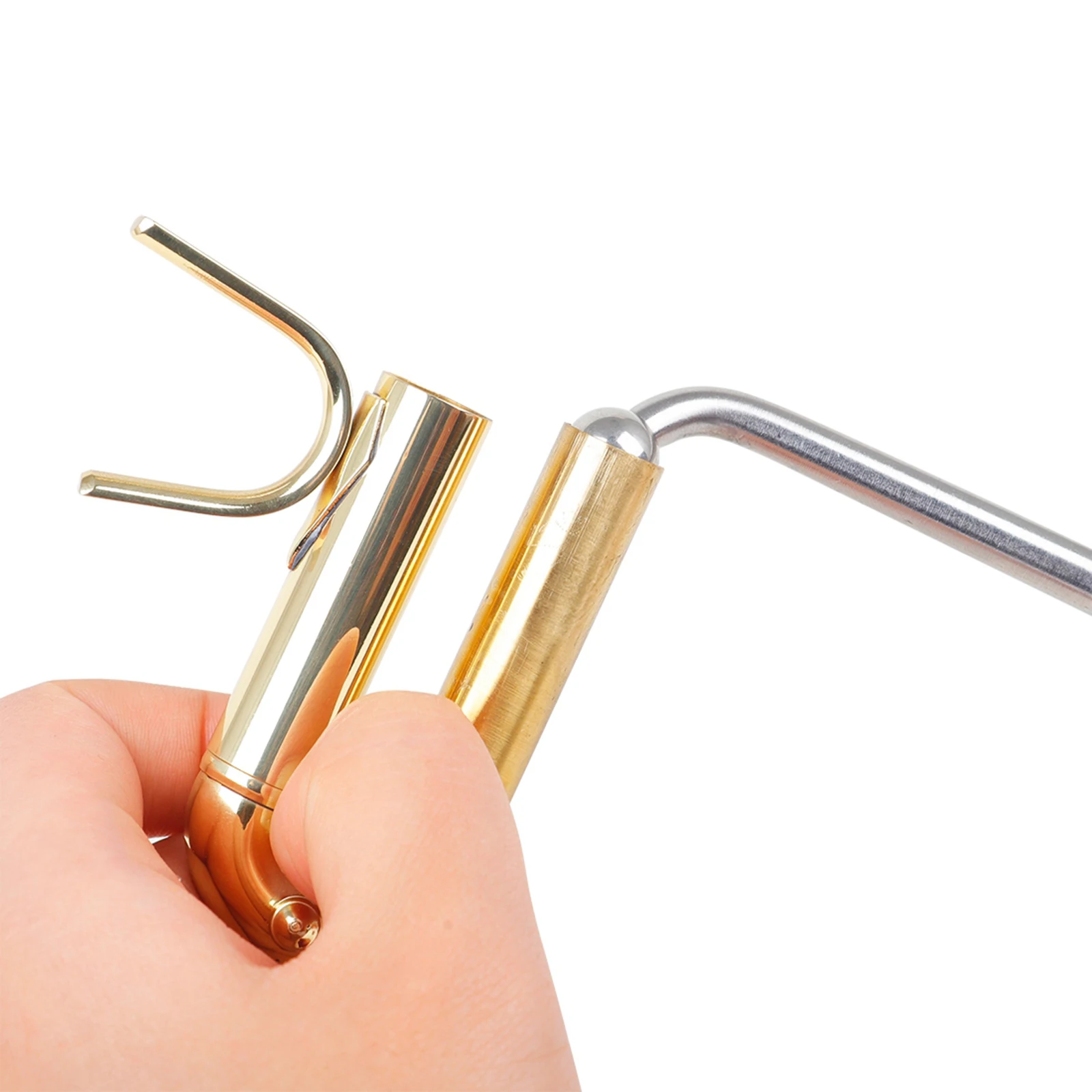 Heavy Duty Trumpet Repair Tool Polished Wind Instrument Maintenance Accs Perfect Gift for Friends Family Music Lovers Heavy Duty Trumpet Repair Tool Polished Wind Instrument Maintenance Accs Perfect Gift for Friends Family Music Lovers