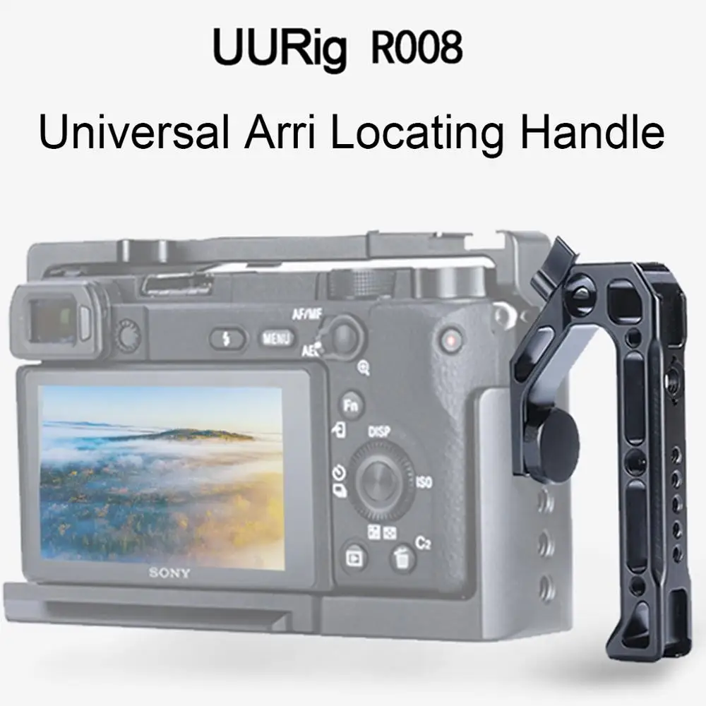 UURig R008 камера Верхняя ручка рукоятка Arri установочный винт W Холодный башмак монитор Mi держатель для SONY A6400 DSLR камера s Аксессуары