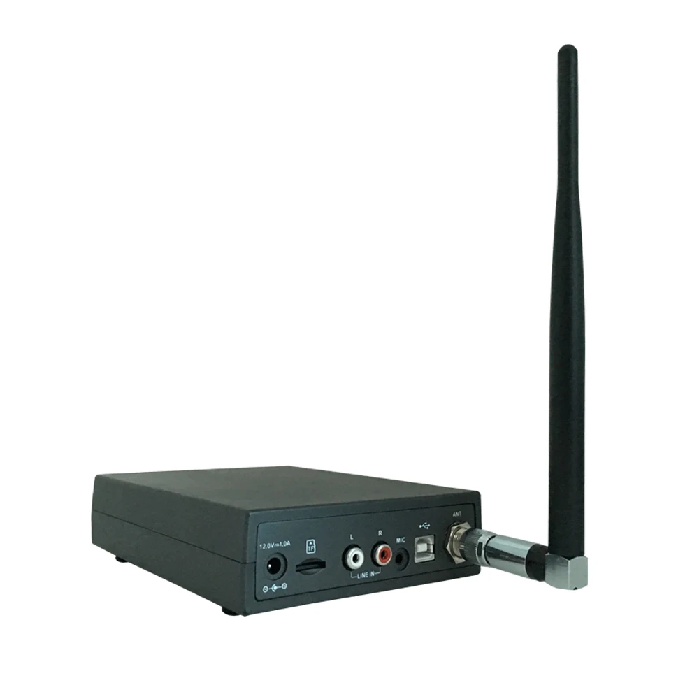 with antenna back