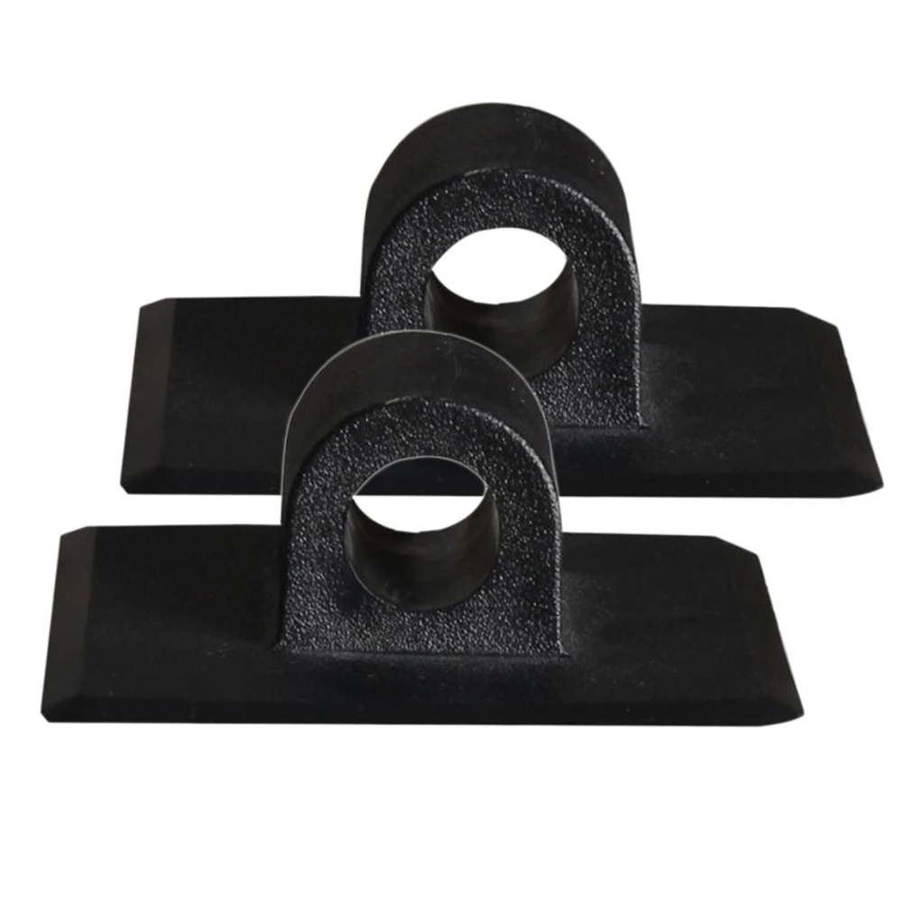 2pcs Inflatable Kayak Engine Mount Boat Motor Holder Handle Ring Fix Hook