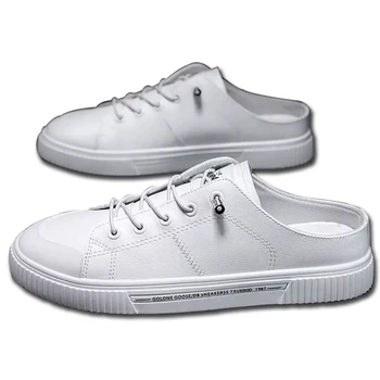 

Outdoor Casual Shoes Men Lace up Slippers Wear-Resistant Retro Classic Romantic Shoes Flats Slippers For Men