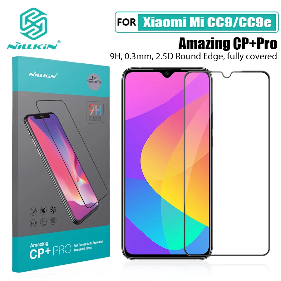 Для Xiaomi Mi CC9E CC9 9E Mi A3 стекло NILLKIN Amazing 9H Защита экрана для Xiaomi Mi 9 Lite закаленное стекло