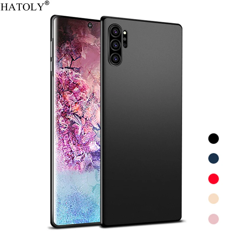 

For Cover Samsung Galaxy Note10 Pro Case Ultra-thin Smooth Hard PC Back Cover Protective Phone Case For Samsung Note 10 Pro Plus