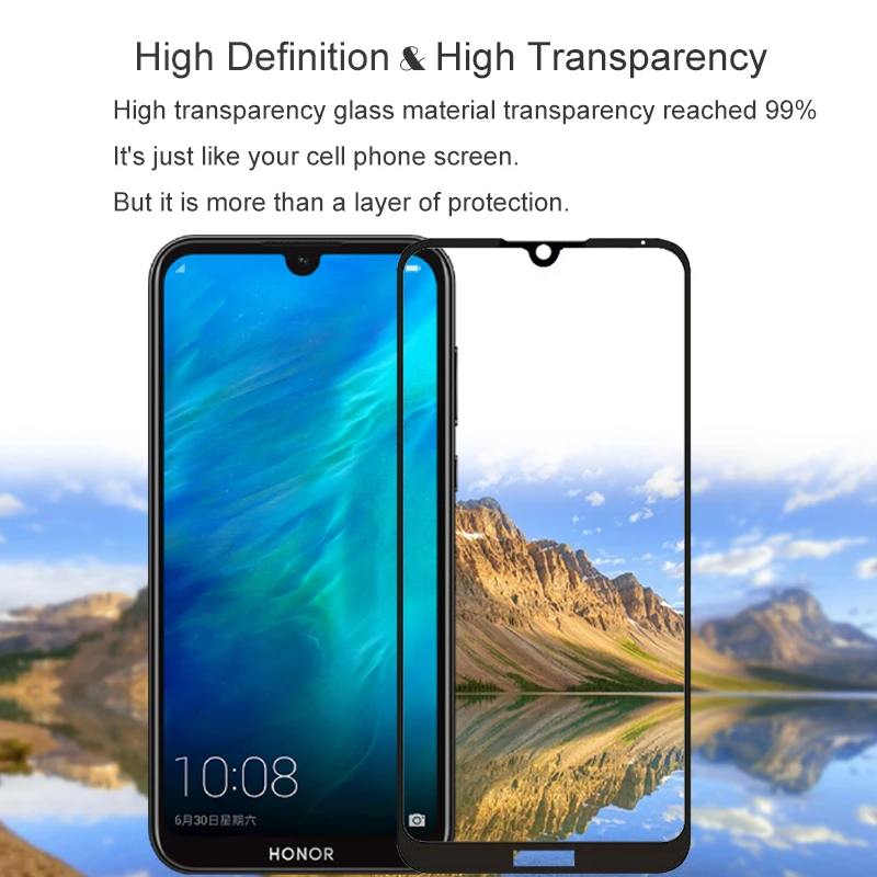 2 шт Полное покрытие протектор экрана закаленное стекло для Huawei Honor 8 Play на Защитное стекло для Honor Play 8 пленка