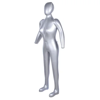 

170cm Inflatable Woman Full Body Female Model Mannequin Model PVC Arm Show Window Display High Quality Inflatable Models