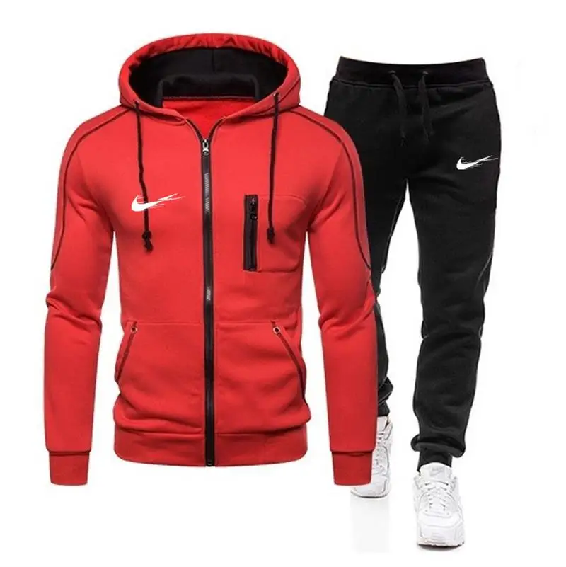 

2 pieces / set of men's sportswear sports compression sportswear clothes running jogging sports pants exercise training set M-3X