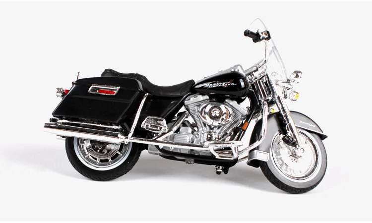 Maisto 1:18 Harley Davidson 1999 FLHR Road King мотоциклетные металлические модельные игрушки для детей подарок на день рождения Коллекция игрушек