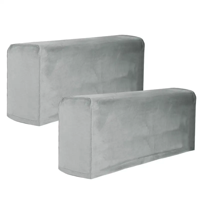

2Pcs Universal Sofa Armrest Cover For Living Room Elastic Armrest Protector Solid Color Sofa Cushion Cover ï¼ˆ45x16x20cmï¼‰