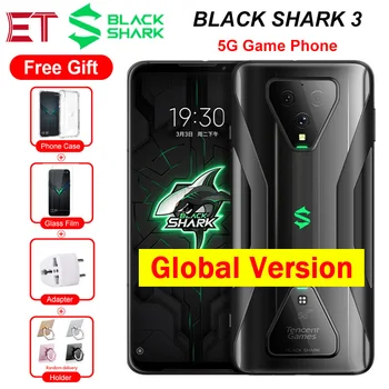 

Global Version 5G Smartphone Xiaomi Black Shark 3 Game MobilePhone 6.67" 8G/12G 128GB/256GB Snapdragon865 64MP 4720mAh Android10