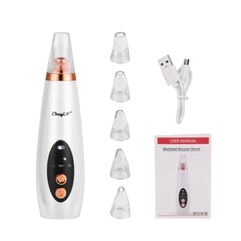 

Face Nose Blackhead Remover Vacuum Suction Microdermabrasion Acne Black Head Removal Comedo Extractor Skin Care Rechargeable 45
