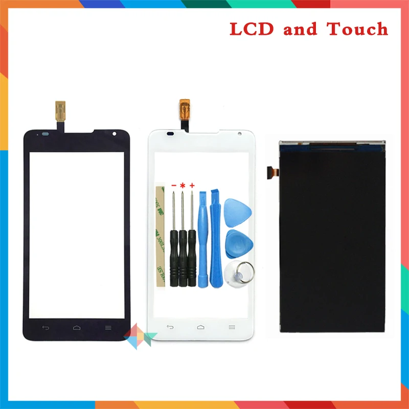 

high quality 4.5'' For Huawei Ascend Y530 Lcd Display Screen + Touch Screen Digitizer Sensor + Tools