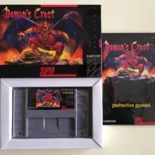 16 бит игры* гребень демона(версия США! Коробка+ руководство+ картридж