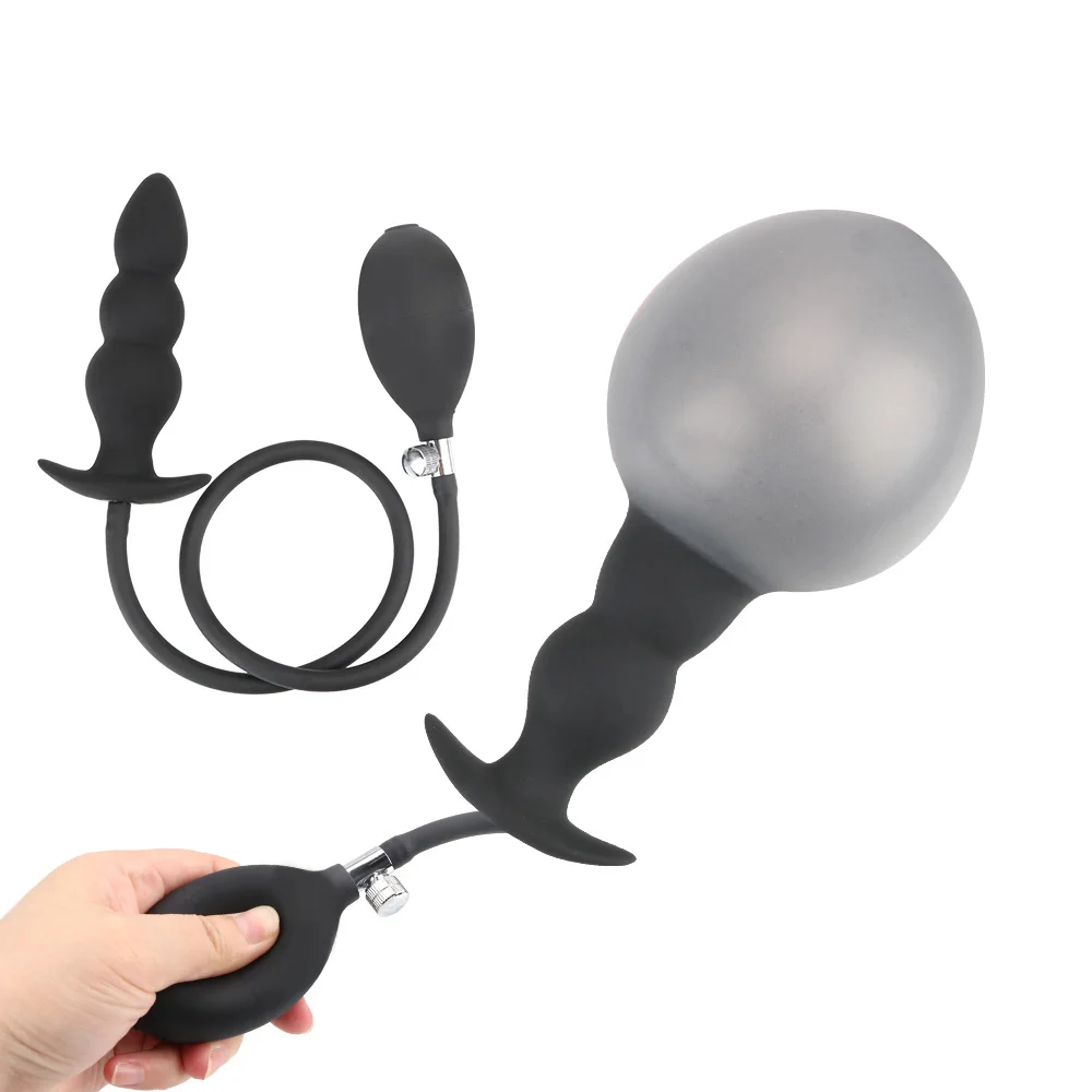 Inflatable Anal Plug And Anal Pump Dilator For Prostate Massage_voghion.com