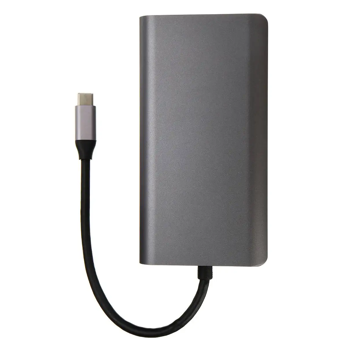 Многофункциональный считыватель карт type-c конвертер 8 в 1 USB3.0 поддержка PD Быстрая зарядка SD карты Чтение 100/1000 гигабитный Ethernet