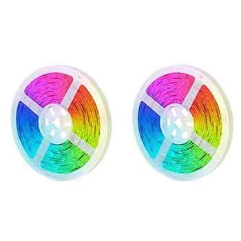 

Bluetooth LED Strip Lights 5M/300 Lights IP65 RGB Strip Lights with 40Keys Remote for Halloween Christmas