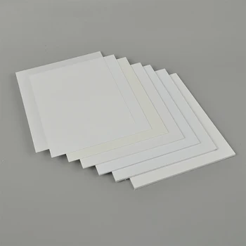

10Pcs ABS Plastic Board Flat Sheet for Sand Table Model Making - White
