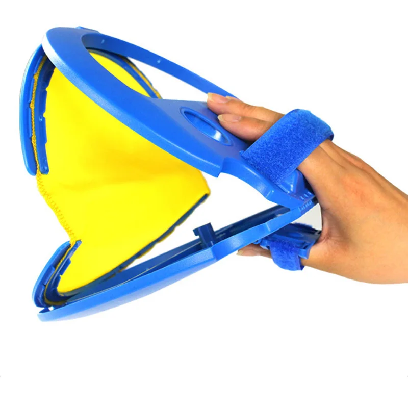 Best  2 Pieces Hand Throw and Catch Ball Game Outdoor Handheld Racket Sports Toy Family Interactive Beach
