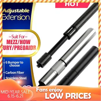 

KONLLEN Adjustable Extension Billiard Cue 6Bumper To Choose Durable Carbon Fiber Extension Suit For MEZZ/HOW/FURY/PREOAIDR/ZOKUE