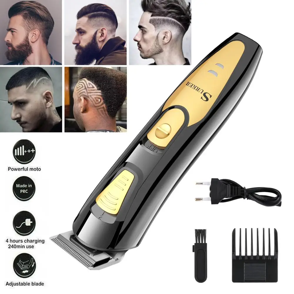 SURKER Electric Hair Clippers Men Grooming Machine Cordless Hair ...