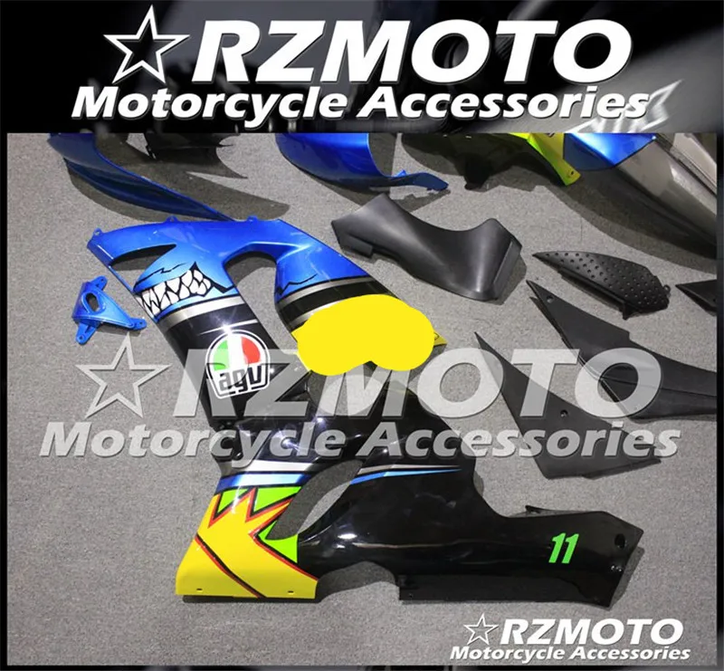 Мотоциклетный обтекатель abs Подходит для Kawasaki ZX6R 636 ZX-6R 2005 2006 корпусные детали пресс-форм Магазин № 0321