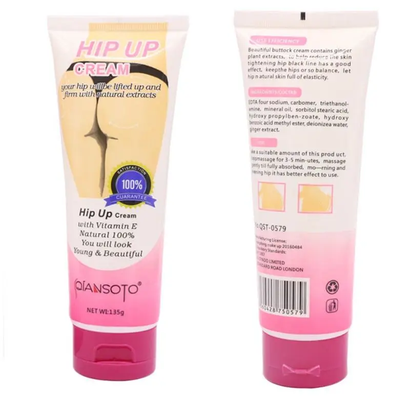 135g Ginger Hip Lift Up Massage Cream Ass Bigger Enlargement Butt Buttock Booty Enhancer Abundant Body Lotion Beauty Cosmetic