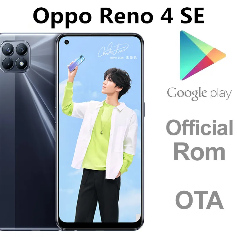Быстрая доставка DHL Oppo Рино 4 SE 5G смартфон Mediatek 720 65 Вт Супер Зарядное устройство 6 43