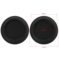 Audio Bass Diaphragm Passive Radiator Speaker Repair Kit - 2 Pack (92mm)