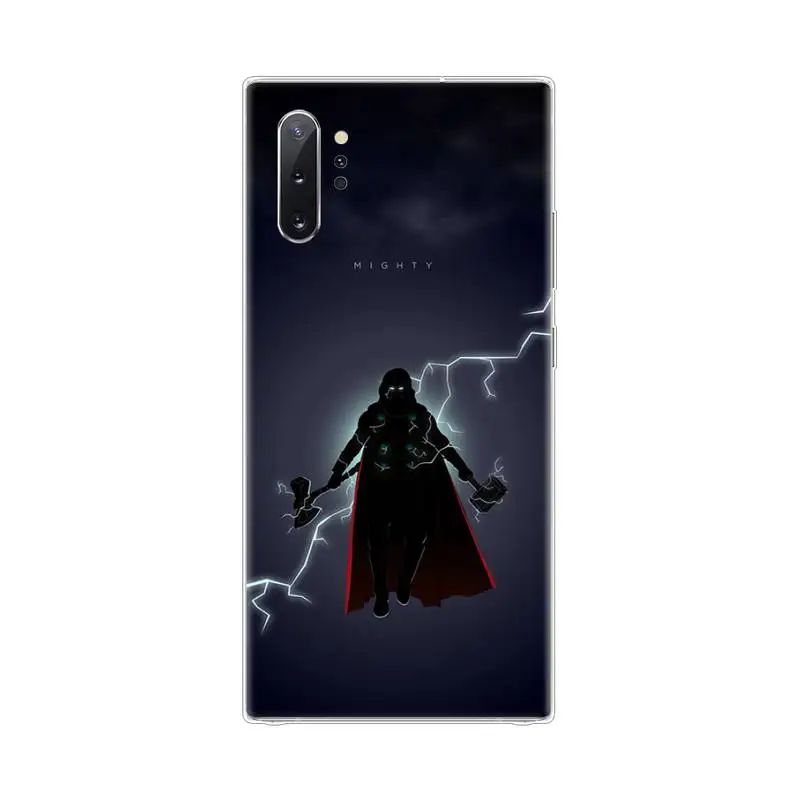 Марвел Тор Халк молоток Coque Shell чехол для телефона samsung galaxy J3 J5 J6 J7 2017 2016 2018 Prime Pro Note 8