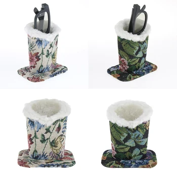 

Set of 2 Plush Lined Glasses Desk Holder Eyeglasses Sunglasses Spectacles Stand Display