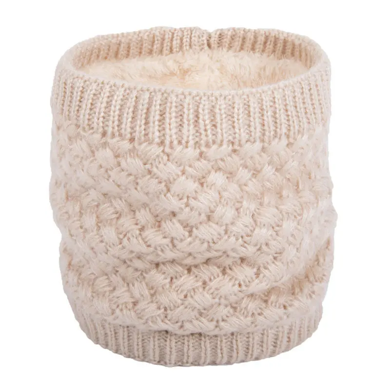 Лидер продаж, Модный зимний шарф, детский шарф, теплый утолщенный бархатный хлопковый шарф с кольцом для мальчиков и девочек, мягкий и удобный