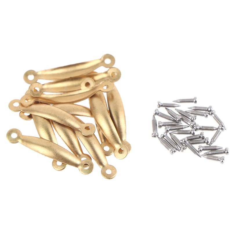 

New Hot！12Pcs Mini Dollhouse Miniature Furniture Drawer Door Handles Dolls Accessories Gifts
