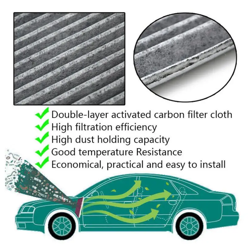 1 шт. воздушный фильтр для салона 80292-SDA-A01 80292SECA01 для Honda Accord Civic