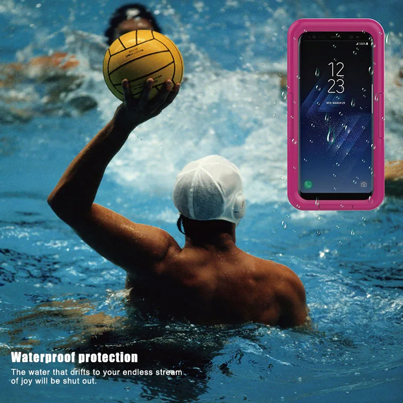 Водонепроницаемый чехол для мобильного телефона, защитный чехол для samsung Galaxy S8 999