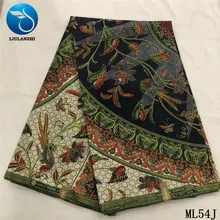 LIULANZHI хлопковые африканские материалы высокого качества хлопок батик ткань Анкара настоящий воск для платья 6 ярдов/партия ML54J01-ML54J26