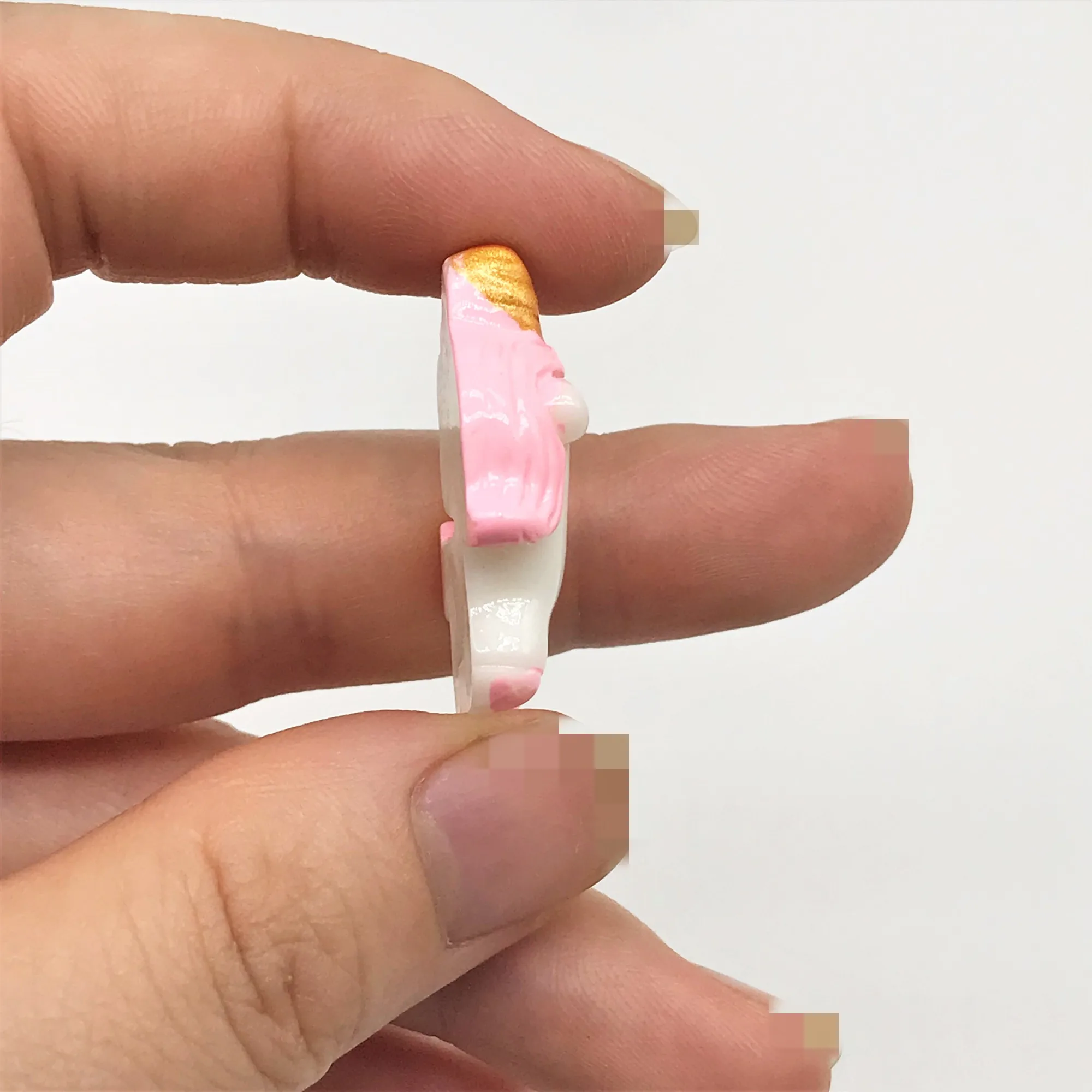 10 шт. шармы в виде единорога для наполнителя слизи DIY Орнамент Украшение Телефона Смола шармы глина поставки слаймов игрушки