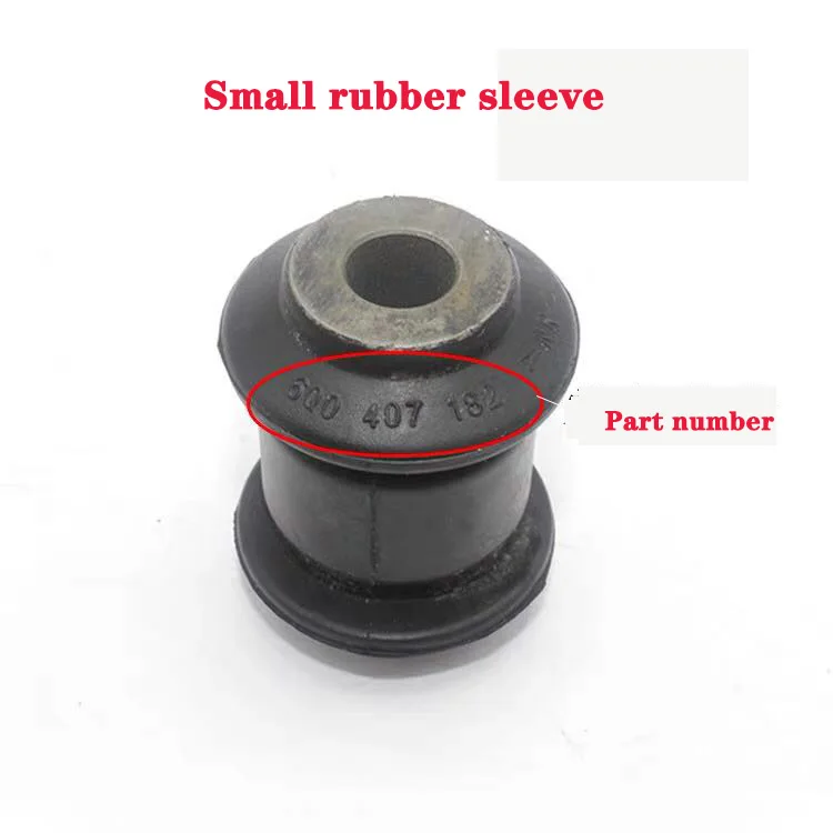 Front Lower Control Arm Bushings 4Pcs For VW Jetta Golf GTI 5 MKV Passat CC Tiguan Skoda Octavia 1K0 407 183 1K0 407 182 Control Arm Bushings Kit Control Arm