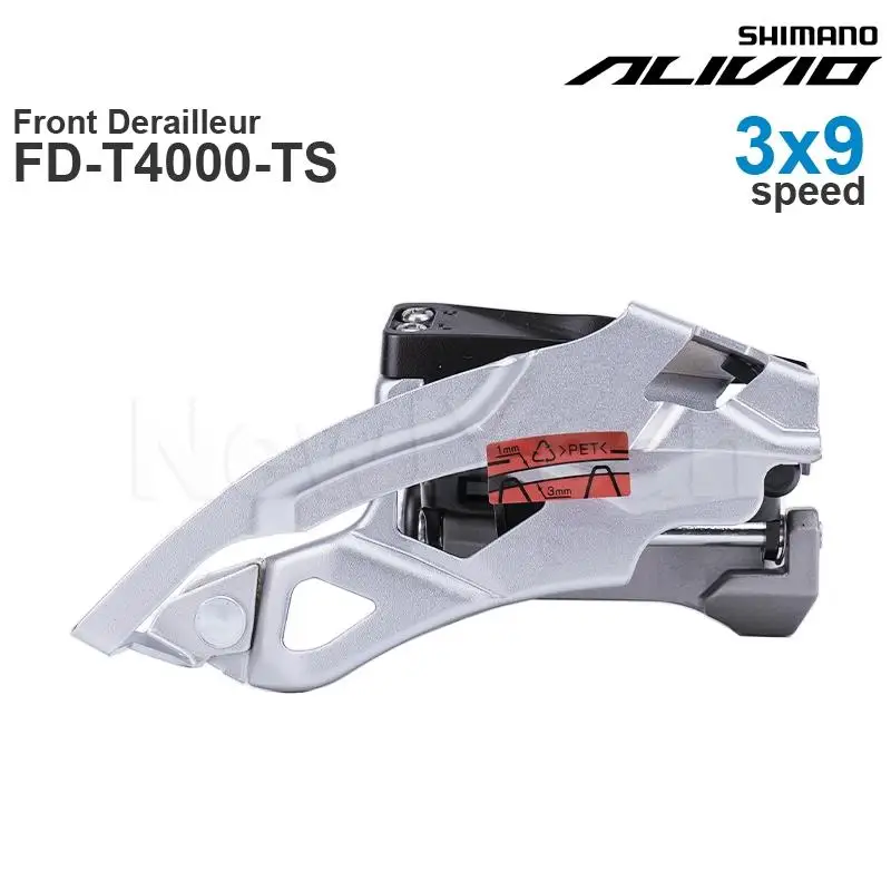 NOS dérailleur avant Shimano Acera X FD-M290 VIA Japon top pull 31,8 mm