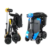 Четыре колеса электрический скейтборд электрические велосипеды 180 Вт 48 В мини складной электрический скутер для пожилых людей