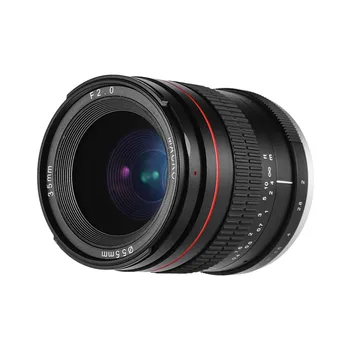 

35mm F2.0 Camera Lens Wide Angle Manual Focus Prime Lens Full Frame SLR Lens Low Dispersion for Canon EF Mount 200D 350D 450D