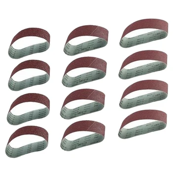 

12Pcs Sanding Belts 40 80 120 Grit Aluminum Oxide 3 inch x 21 inch Belt Sander Sanding Belt